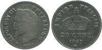 20 Centimes 20 Centimes Napoléon III Tête Laurée Grand Module Second Empire -