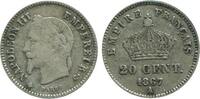 20 Centimes 20 Centimes Napoléon III Tête Laurée Grand Module Second Empire -