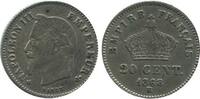 20 Centimes 20 Centimes Napoléon III Tête Laurée Grand Module Second Empire -