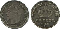 20 Centimes 20 Centimes Napoléon III Tête Laurée Grand Module Second Empire -