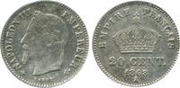 20 Centimes 20 Centimes Napoléon III Tête Laurée Grand Module Second Empire -