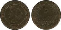 5 Centimes 5 Centimes Cérès Troisième République -