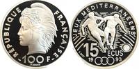 France 15 Ecus/100 Francs 15 Ecus / 100 Francs Football -