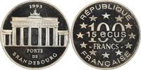 France 15 Ecus/100 Francs 15 Ecus / 100 Francs Porte de Brandebourg -
