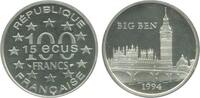 France 15 Ecus/100 Francs 15 Ecus / 100 Francs Big Ben -