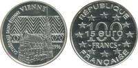 France 15 Ecus/100 Francs 15 Euro / 100 Francs Vienne Monuments de l'Europe -