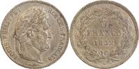 France 5 Francs 5 Francs Louis-Philippe Ier Tête Laurée Tranche En Relief -