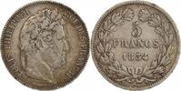 France 5 Francs 5 Francs Louis-Philippe Ier Tête Laurée Tranche En Relief -