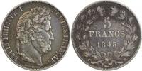 France 5 Francs 5 Francs Louis-Philippe Ier Tête Laurée Le I plus éloigné - Tranche en Relief -