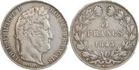 France 5 Francs 5 Francs Louis-Philippe Ier Tête Laurée Le I plus éloigné - Tranche en Relief -