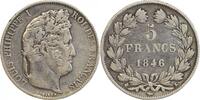 France 5 Francs 5 Francs Louis-Philippe Ier Tête Laurée Le I plus éloigné - Tranche en Relief -