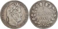 France 5 Francs 5 Francs Louis-Philippe Ier Tête Laurée Le I plus éloigné - Tranche en Relief -