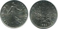 5 Francs 5 Francs Semeuse Nickel -