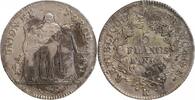 France 5 Francs 5 Francs Union et Force Consulat Union Serré -