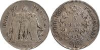 France 5 Francs 5 Francs Union et Force Consulat Union Serré - Avec Glands Intérieurs -