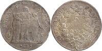 France 5 Francs 5 Francs Union et Force Consulat Union Serré -