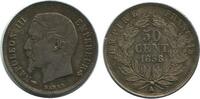 50 Centimes 50 Centimes Napoléon III Tête Nue Second Empire -