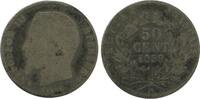 50 Centimes 50 Centimes Napoléon III Tête Nue Second Empire -