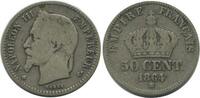 50 Centimes 50 Centimes Napoléon III Tête Laurée Second Empire -