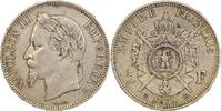 France 5 Francs 5 Francs Napoléon III Tête Laurée Second Empire -