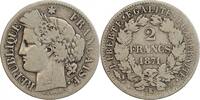 France 2 Francs 2 Francs Cérès Avec Légende -