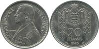 Monaco 20 Francs 20 Francs Essai Louis II Monaco 1945 -