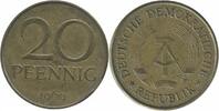 Allemagne - Allemagne Democratique 20 Pfennig 20 Pfennig Allemagne - Allemagne Democratique -