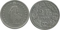 Suisse Argent - Confederation 2 Francs 2 Francs Helvetia - Suisse Argent -