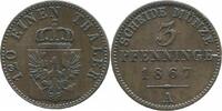 Allemagne - Prusse 3 Pfennig 3 Pfennig Allemagne - Prusse -