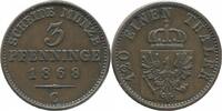 Allemagne - Prusse 3 Pfennig 3 Pfennig Allemagne - Prusse -