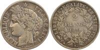 France 2 Francs 2 Franc Cérès Avec Légende -