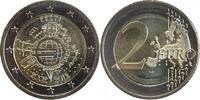 Estonie 2 Euros 2 Euros Estonie 2012 - 10ème Anniversaire de l'Euro -