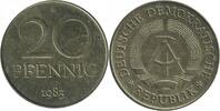 Allemagne - Allemagne Democratique 20 Pfennig 20 Pfennig Allemagne Démocratique -