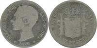 Espagne Argent 1 Peseta 1 Peseta Alphonse XIII - Espagne Argent -