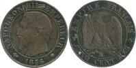 France 5 Centimes 5 Centimes Napoléon III Tête Nue -