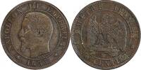 France 1 Centime 1 Centime Napoléon III Tête Nue -
