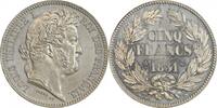 France 5 Francs 5 Francs Louis-Philippe Ier Concours 1830/31 par Barre Essai en Etain -