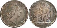 Louis XV Jeton Jeton Assemblée du Clergé Le Dénuement des Couvents Louis XV Argent -