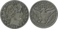 Etats - Unis Argent 1/4 Dollar 1/4 Dollar Barber - Etats-Unis Argent -
