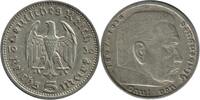 Allemagne Argent 5 Marks 5 Marks Hindenbourg - Allemagne Argent -