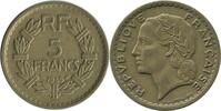5 Francs 5 Francs Lavrillier Bronze Aluminium Gouvernement Provisoire -