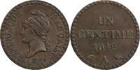 1 Centime 1 Centime Dupré Deuxième République -
