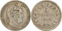 France 5 Francs 5 Francs Louis-Philippe Ier Tête Laurée Tranche en Relief -