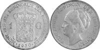 Pays - Bas Argent 1 Florin 1 Florin Wilhelmine Tête Agée - Pays-Bas Argent -
