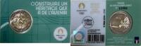 France 2 Euros 2 Euros France 2022 BU J.O. Paris 2024 Le Génie - Blister Vert -