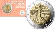 France 2 Euros 2 Euros JO de Paris 2024 - 2023 BU Orange -