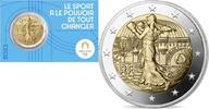 France 2 Euros 2 Euros JO de Paris 2024 - 2023 BU Bleu -