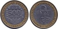 Afrique de l'Ouest (Etats) 500 Francs 500 Francs Afrique de l'Ouest (Etats) -
