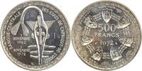 Afrique de l'Ouest (Etats) Argent 500 Francs Essai de 500 Francs Afrique de l'Ouest (Etats) Argent -