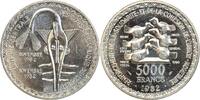 Afrique de l'Ouest (Etats) Argent 5000 Francs Essai de 5000 Francs Afrique de l'Ouest (Etats) Argent -